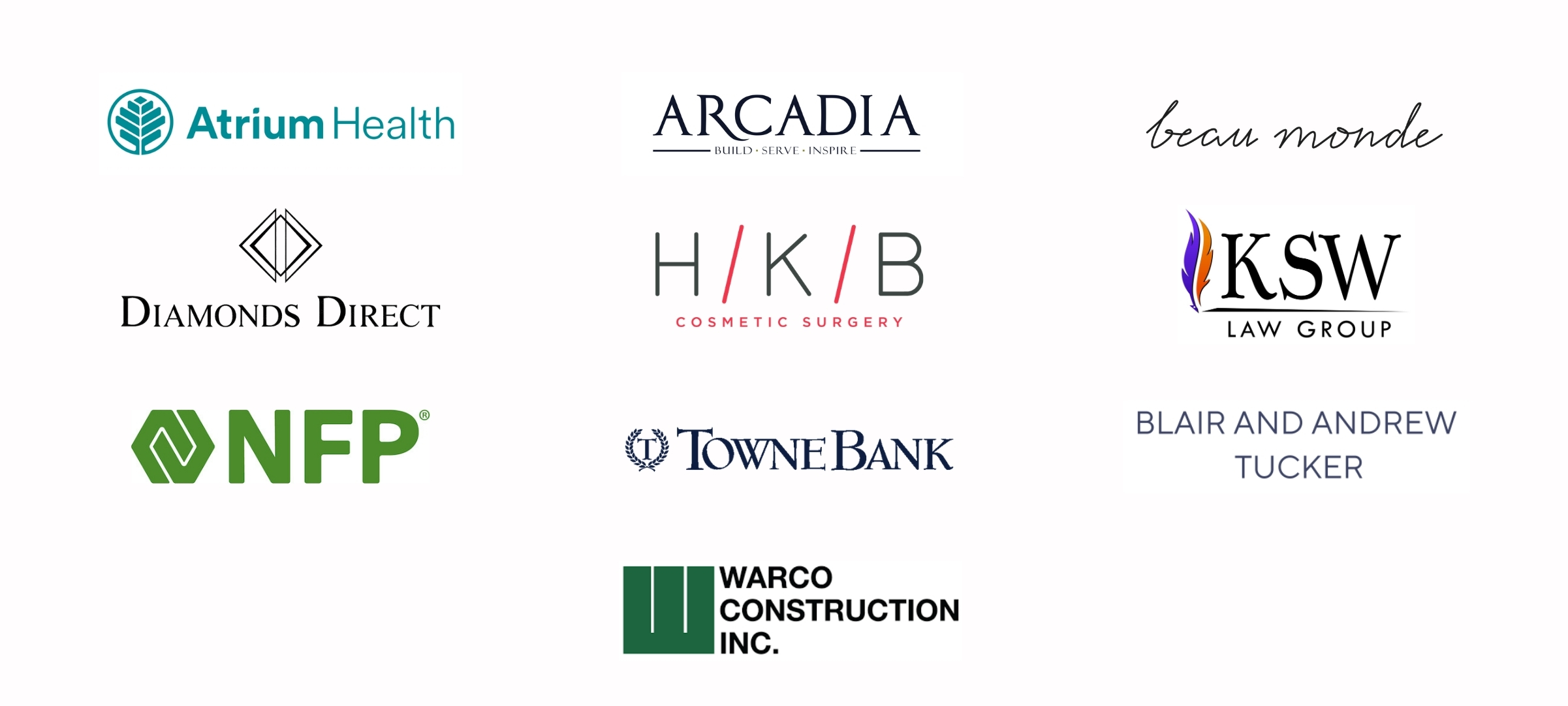 2026 Pink Bow Gala Mission Sponsors